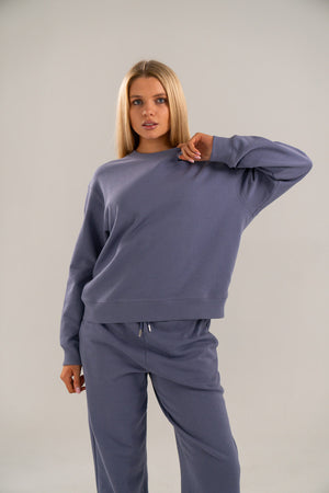 Charlie Sweatshirt<span> - </span>S, Blue Granite image