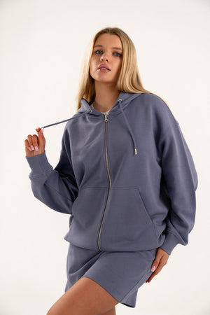 Gardner Hoodie<span> - </span>M, Blue Granite image