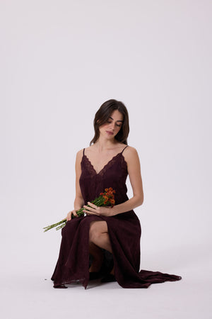 Deborah Lace Long Dress image 7