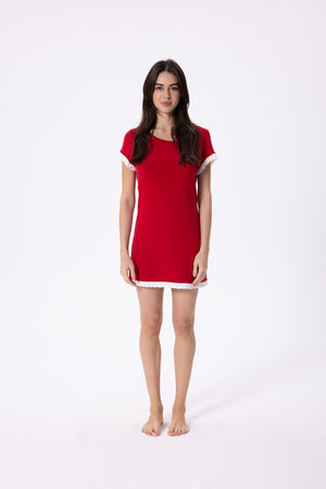 Rose Nightgown<span> - </span>M, Chili Pepper image