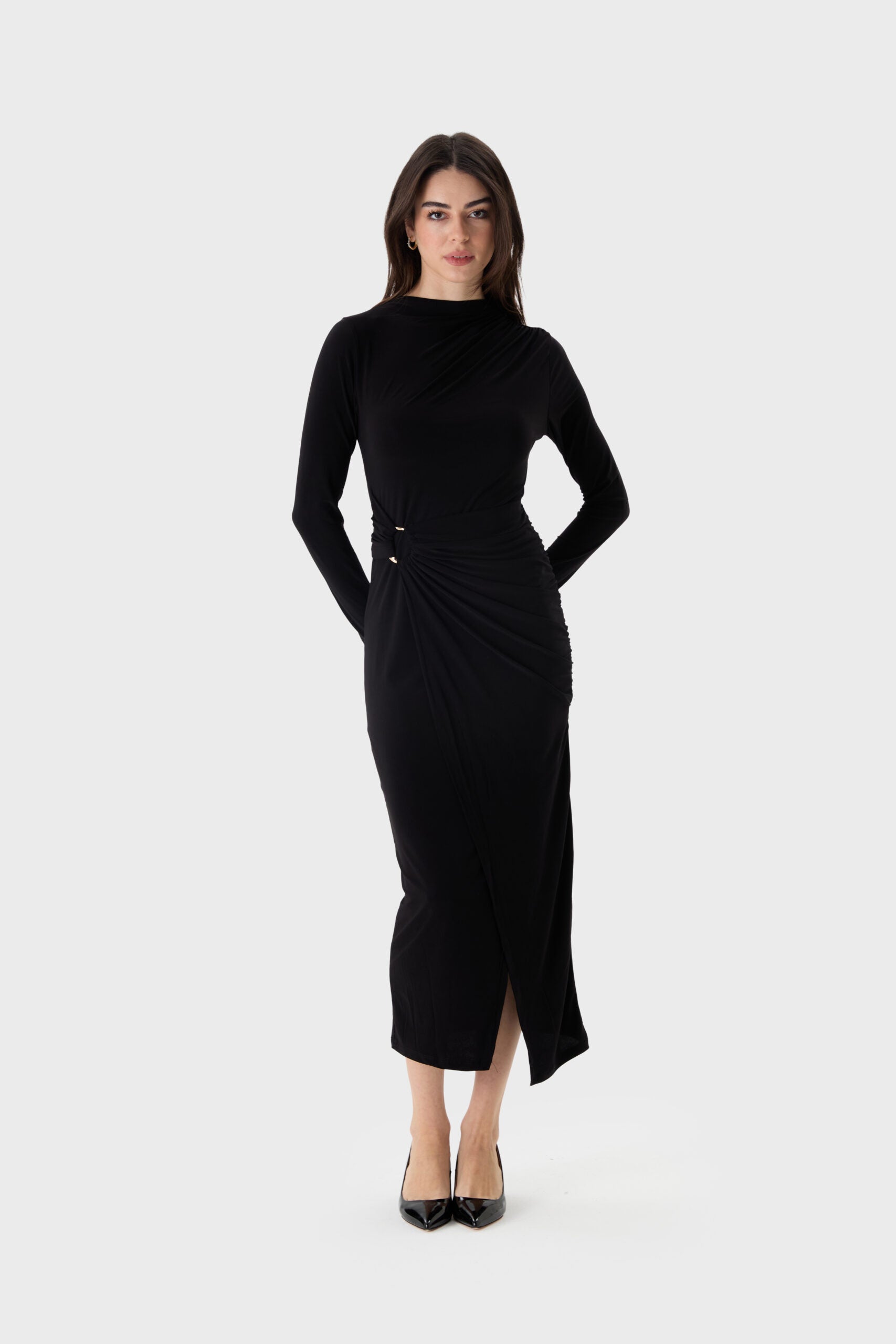 Chili Long-Sleeve Midi Dress image 5