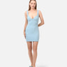 Dory Short Ruffled Dress<span> - </span>Airy Blue, M image