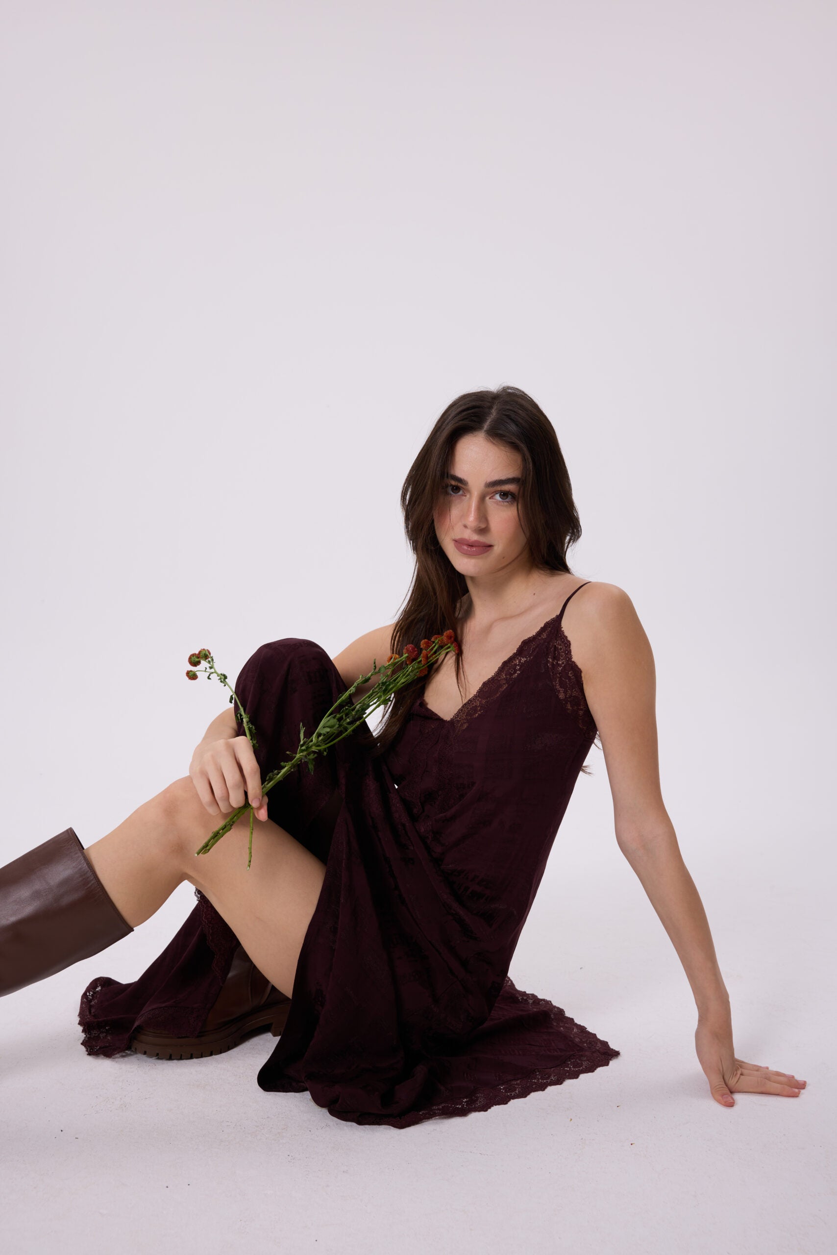 Deborah Lace Long Dress image 12