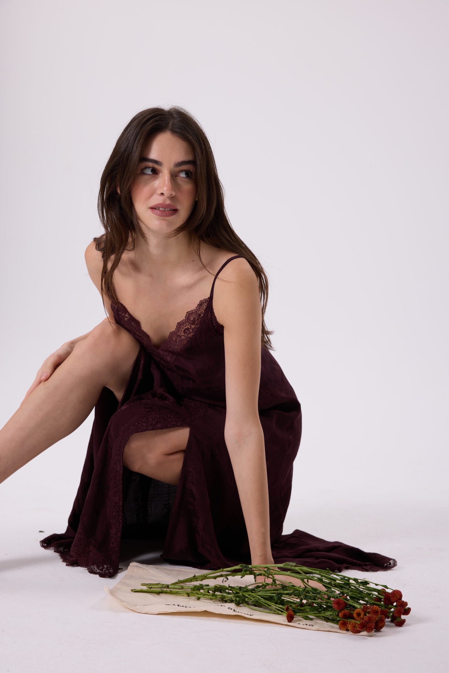 Deborah Lace Long Dress image 9