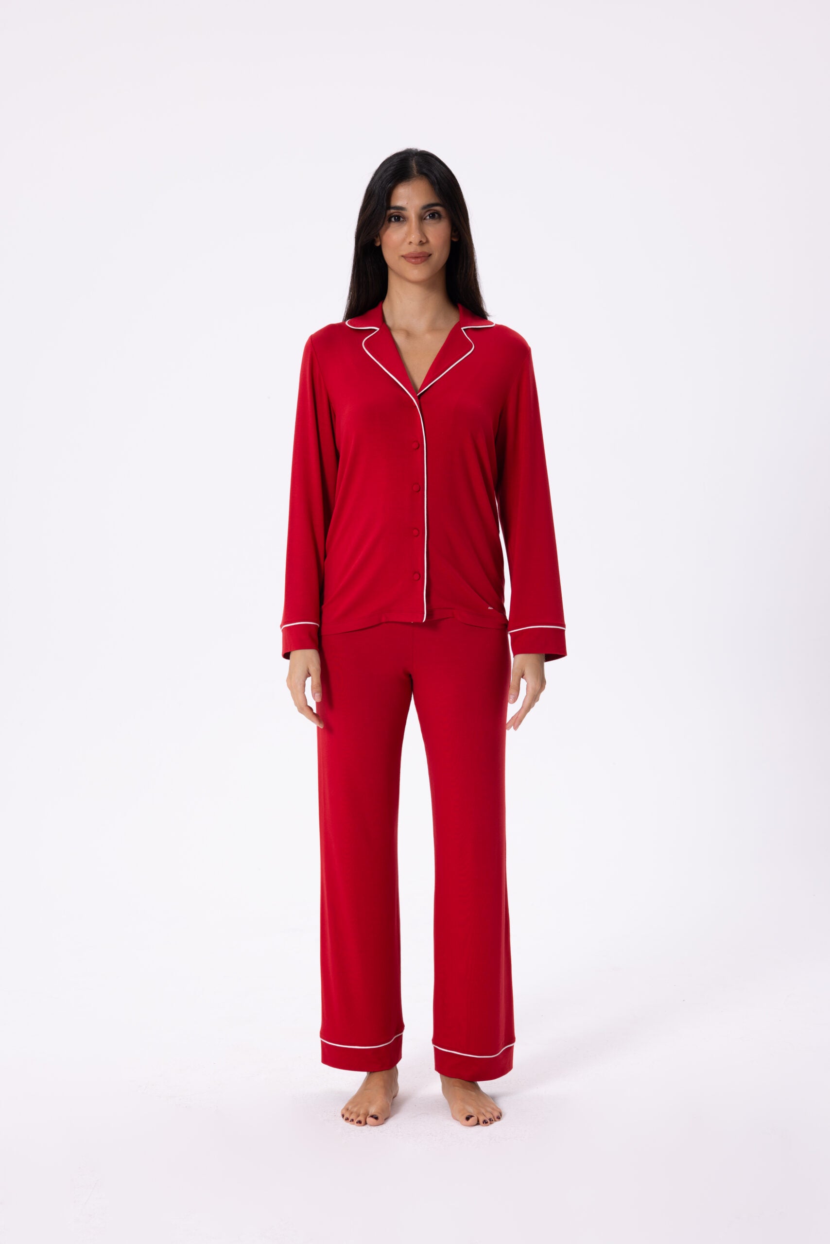 Vivian Pajama Set<span> - </span>S, Chili Pepper image
