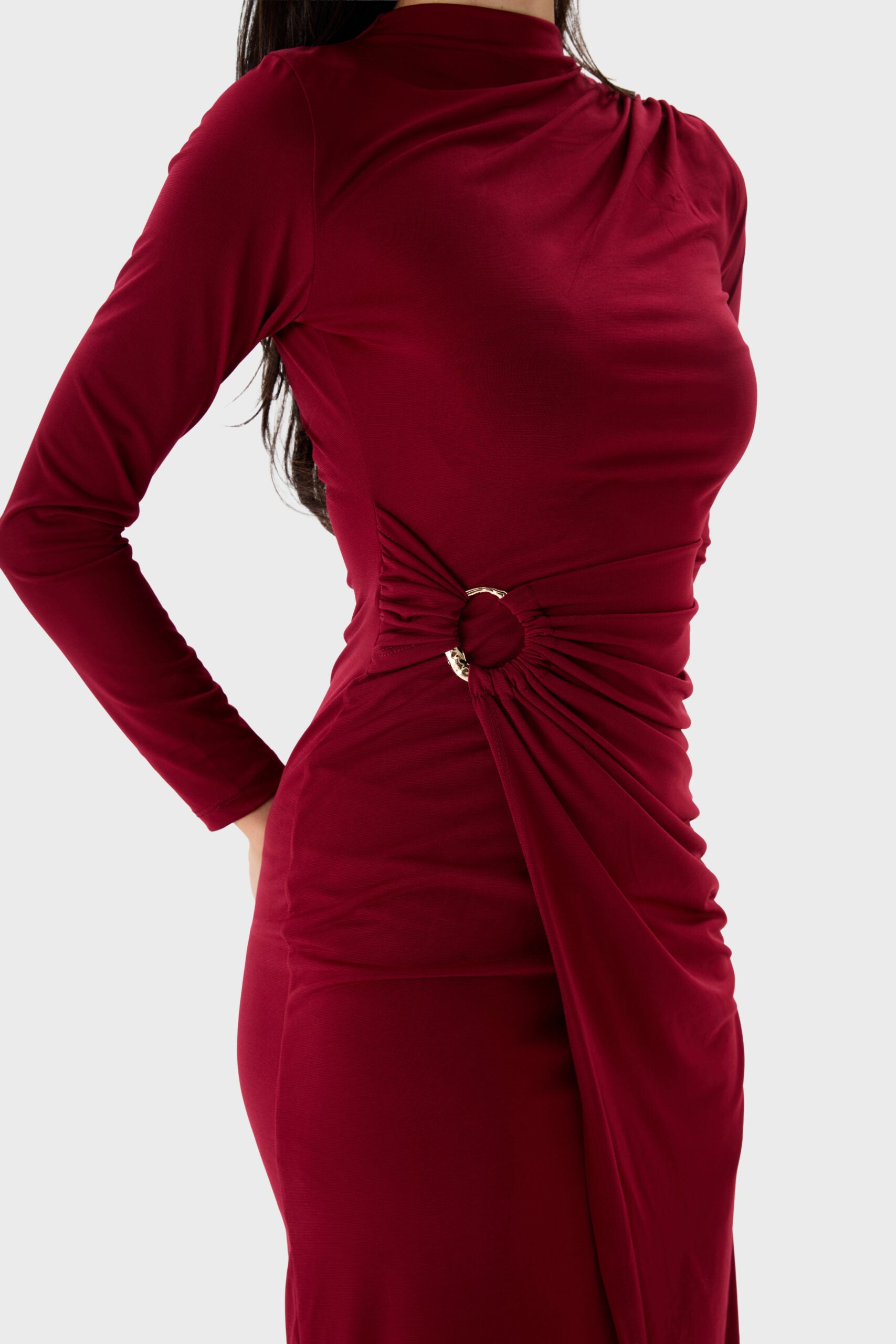Chili Long-Sleeve Midi Dress image 4